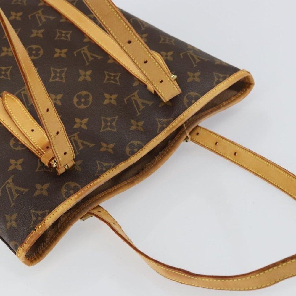 Authentic LOUIS VUITTON Monogram Bucket GM Shoulder Bag M42236 LV - Picture 13 of 16